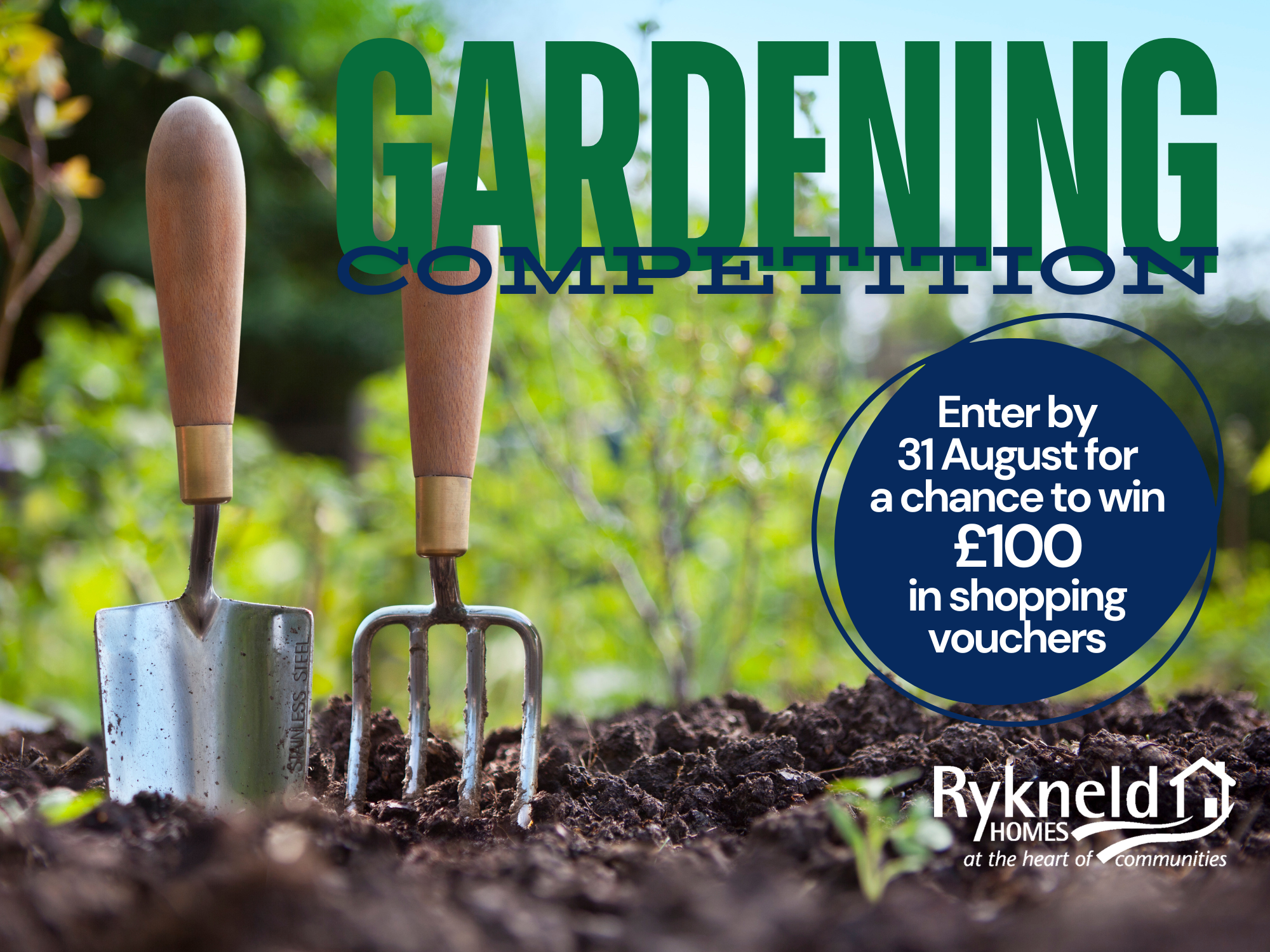 Gardening Competition Website Homepage Banner