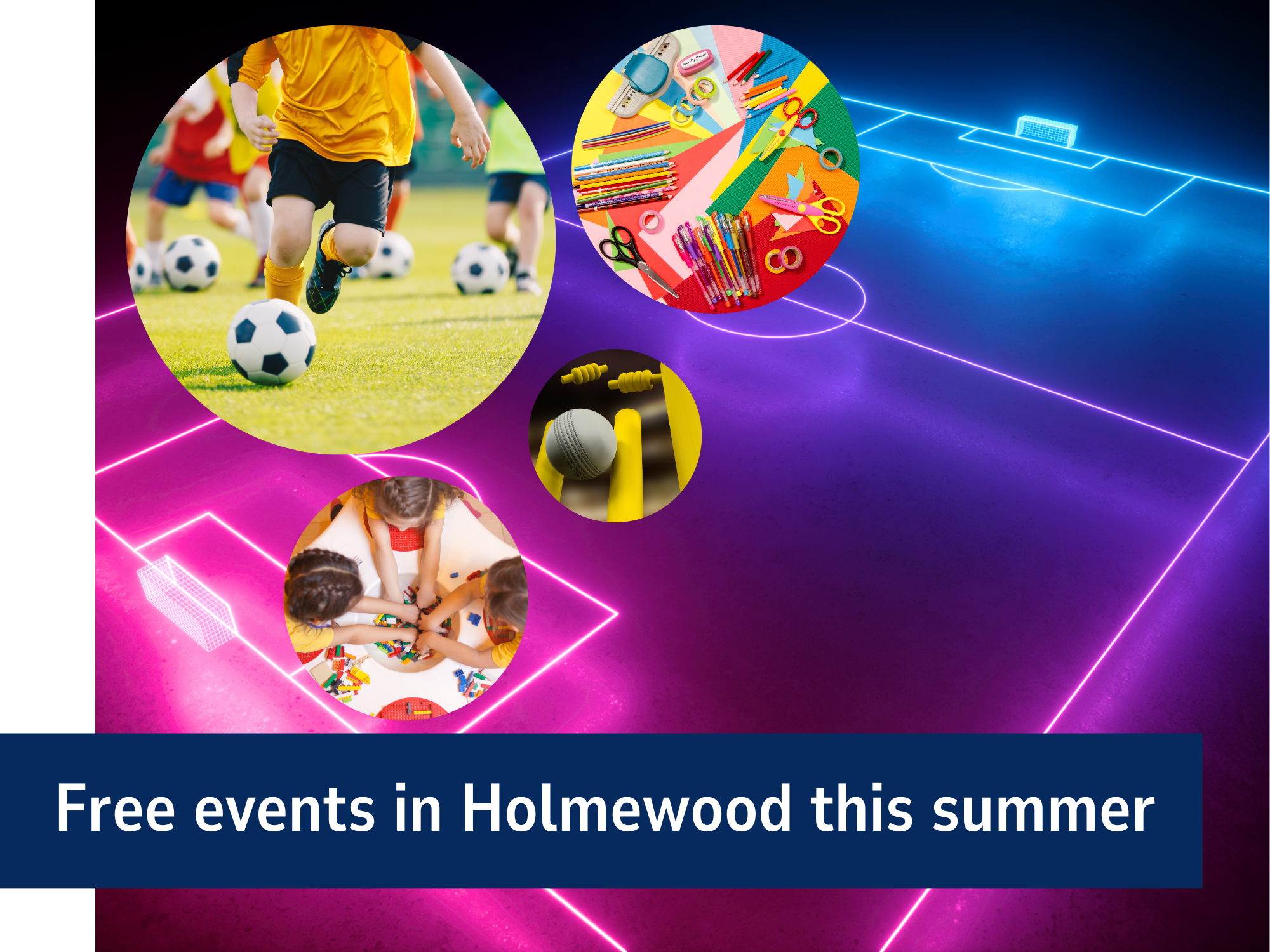 Holmewood Summer Activities Website Banner