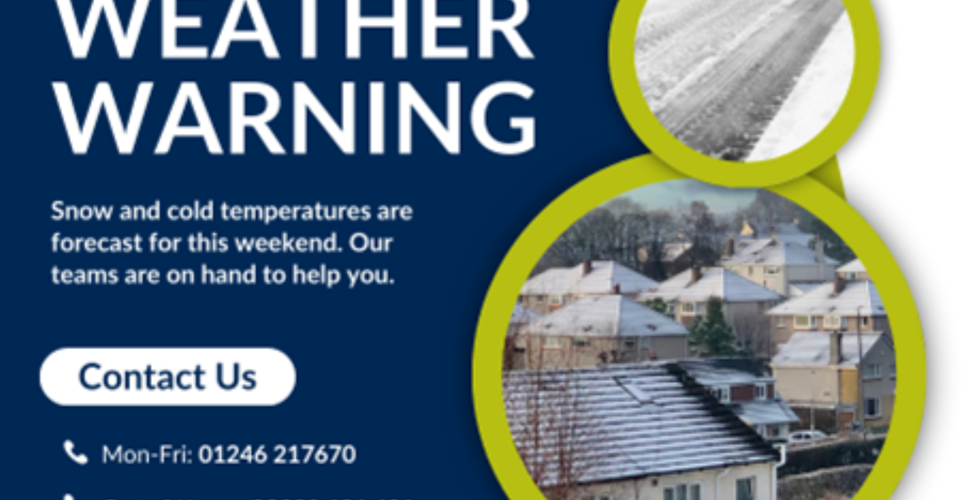 Weather Warning Website Homepage Banner