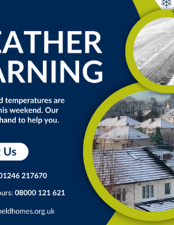 Weather Warning Website Homepage Banner