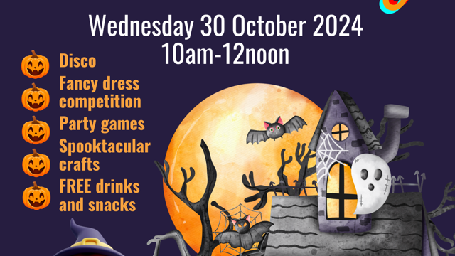 Children’S Halloween Party Flyer Killamarsh